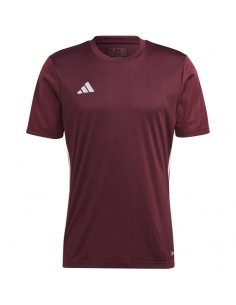 Adidas Table 23 Αθλητικό Ανδρικό T-shirt Μπορντό με Στάμπα IB4928