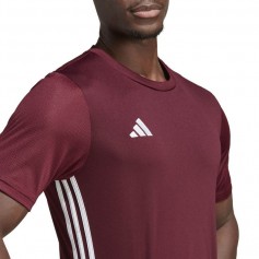 Adidas Table 23 Αθλητικό Ανδρικό T-shirt Μπορντό με Στάμπα IB4928