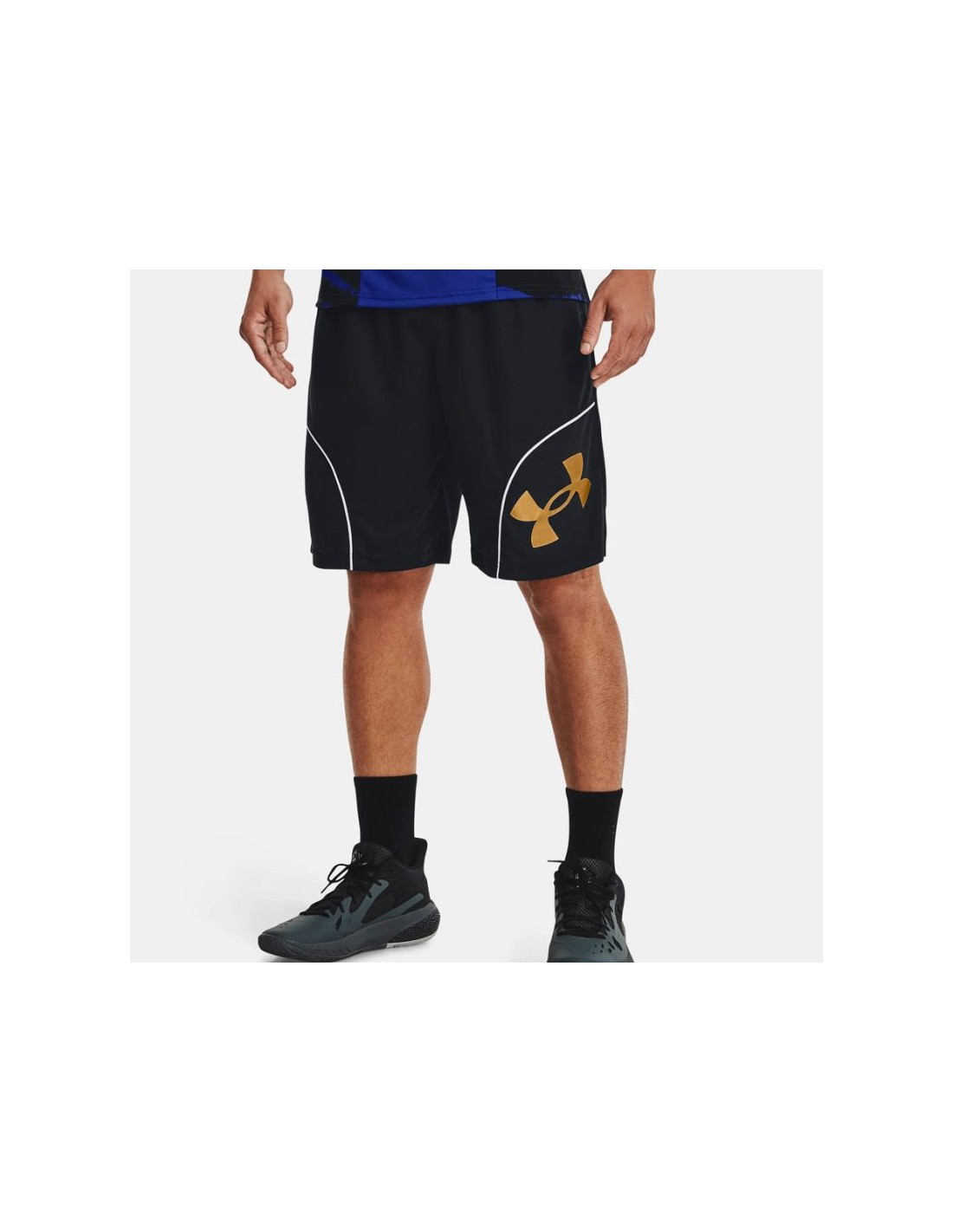 Under Armour Αθλητική Ανδρική Βερμούδα Μαύρη 1370222-002