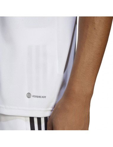 Adidas Ανδρικό T-shirt Polo Λευκό HS3580