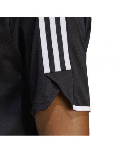 Adidas Ανδρικό T-shirt Polo Μαύρο HS3578