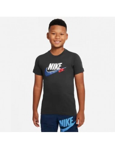Nike Standard Issue Παιδικό T-shirt Γκρι FD1201-070