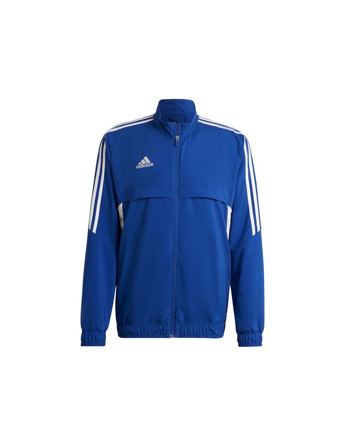 Adidas Condivo 22 Presentation Ανδρική Φούτερ Ζακέτα με Κουκούλα Μπλε HA6245