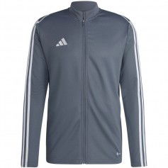 Adidas Tiro 23 League Ανδρική Φούτερ Ζακέτα με Κουκούλα Γκρι HS3504