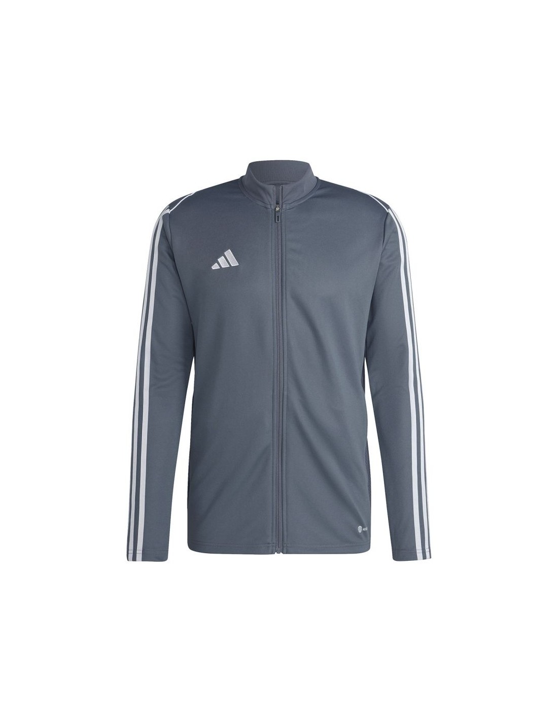 Adidas Tiro 23 League Ανδρική Φούτερ Ζακέτα με Κουκούλα Γκρι HS3504