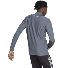 Adidas Tiro 23 League Ανδρική Φούτερ Ζακέτα με Κουκούλα Γκρι HS3504