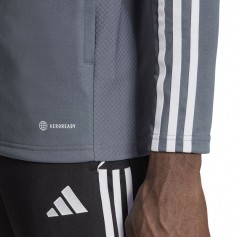 Adidas Tiro 23 League Ανδρική Φούτερ Ζακέτα με Κουκούλα Γκρι HS3504