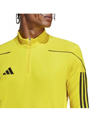 Adidas Tiro 23 League Ανδρική Μπλούζα με Φερμουάρ Μακρυμάνικη Κίτρινη IB8476
