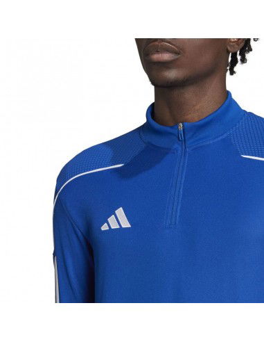 Adidas Tiro 23 League Ανδρική Μπλούζα με Φερμουάρ Μακρυμάνικη Μπλε HS0328
