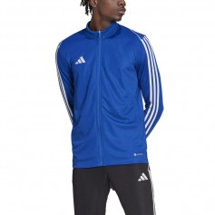 Adidas Tiro 23 League Ανδρική Ζακέτα με Φερμουάρ Μπλε HS3505