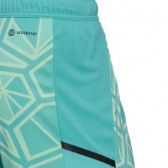 Adidas Condivo 22 Αθλητική Ανδρική Βερμούδα με Σχέδια Τιρκουάζ HB1624