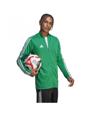 Adidas Tiro 23 League Ανδρική Φούτερ Ζακέτα με Κουκούλα Πράσινη IC7875