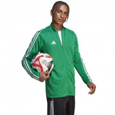 Adidas Tiro 23 League Ανδρική Φούτερ Ζακέτα με Κουκούλα Πράσινη IC7875