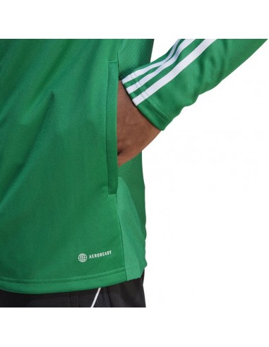 Adidas Tiro 23 League Ανδρική Φούτερ Ζακέτα με Κουκούλα Πράσινη IC7875