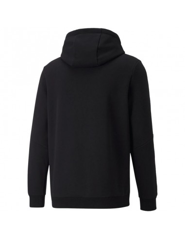 Puma Essentials Tape Ανδρικό Φούτερ με Κουκούλα και Τσέπες Μαύρο 849040-01