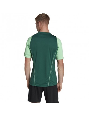 Adidas Tiro 23 Competition Αθλητικό Ανδρικό T-shirt Πράσινο Μονόχρωμο HU1297