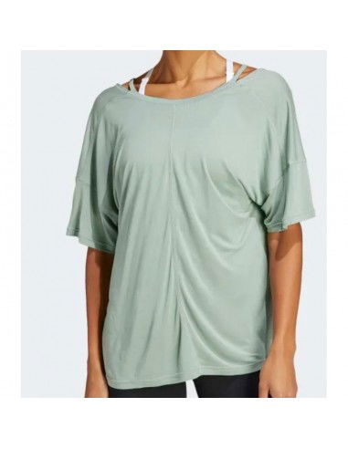 Adidas Γυναικείο Αθλητικό T-shirt Fast Drying Τιρκουάζ HR5078