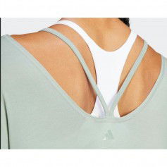 Adidas Γυναικείο Αθλητικό T-shirt Fast Drying Τιρκουάζ HR5078