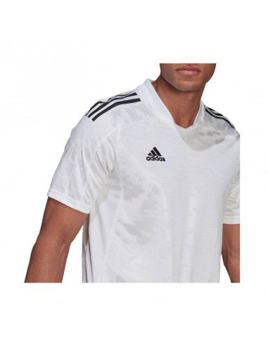 Adidas Football Condivo 21 Primeblue Ανδρική Μπλούζα Κοντομάνικη Navy Μπλε GJ6801