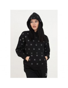 Puma Brand Love Γυναικείο Φούτερ με Κουκούλα Μαύρο 535706-01