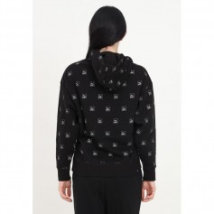 Puma Brand Love Γυναικείο Φούτερ με Κουκούλα Μαύρο 535706-01