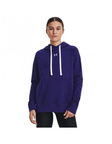 Under Armour Γυναικείο Φούτερ με Κουκούλα Navy Μπλε 1356317-468