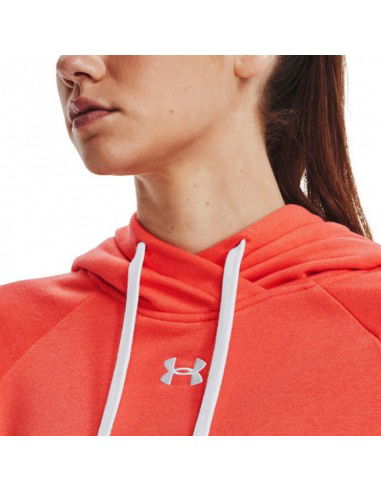 Under Armour Γυναικείο Φούτερ με Κουκούλα Κόκκινο 1356317-877
