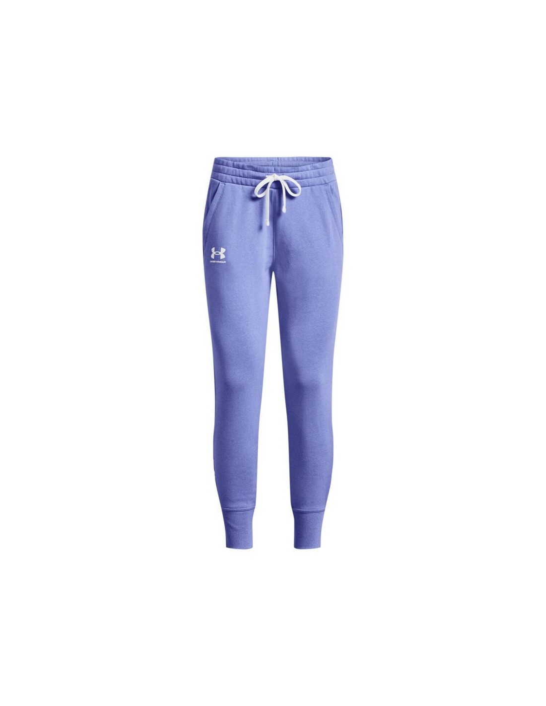 Under Armour Rival Παντελόνι Γυναικείας Φόρμας με Λάστιχο Violet Fleece 1356416-495