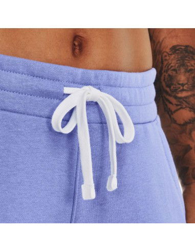 Under Armour Rival Παντελόνι Γυναικείας Φόρμας με Λάστιχο Violet Fleece 1356416-495