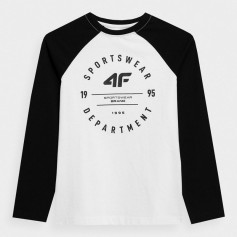 4F Παιδική Χειμερινή Μπλούζα Μακρυμάνικη Πολύχρωμη 4FFJSS23TLONM058-10S