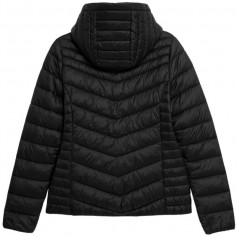 4F Κοντό Γυναικείο Αμάνικο Puffer Μπουφάν για Χειμώνα Μαύρο 4FSS23TDJAF095-20S