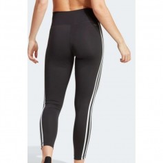 Adidas Training Γυναικείο Cropped Κολάν Ψηλόμεσο Μαύρο HT5438