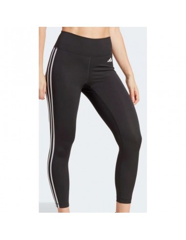 Adidas Training Γυναικείο Cropped Κολάν Ψηλόμεσο Μαύρο HT5438