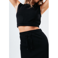 Justhype Sweat Midi Skirt Loungewear Set LABON008