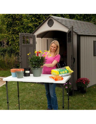 Half-Folding Τραπέζι Camping σε Βαλιτσάκι 122cm