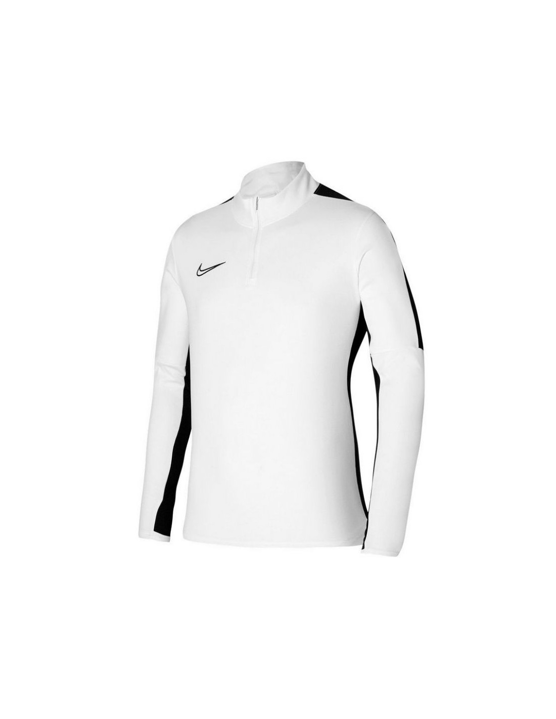 Nike Academy 23 Ανδρική Αθλητική Μπλούζα Μακρυμάνικη Dri-Fit με Φερμουάρ Μαύρη DR1352-010