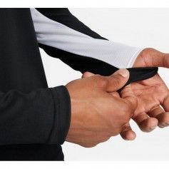 Nike Academy 23 Ανδρική Αθλητική Μπλούζα Μακρυμάνικη Dri-Fit με Φερμουάρ Μαύρη DR1352-010