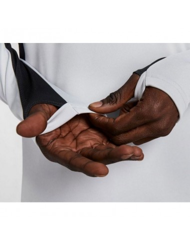 Nike Academy 23 Ανδρική Αθλητική Μπλούζα Μακρυμάνικη Dri-Fit με Φερμουάρ Μαύρη DR1352-010