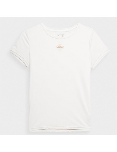 4F Γυναικείο Αθλητικό T-shirt Λευκό 4FSS23TFTSF193-11S