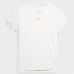 4F Γυναικείο Αθλητικό T-shirt Λευκό 4FSS23TFTSF193-11S