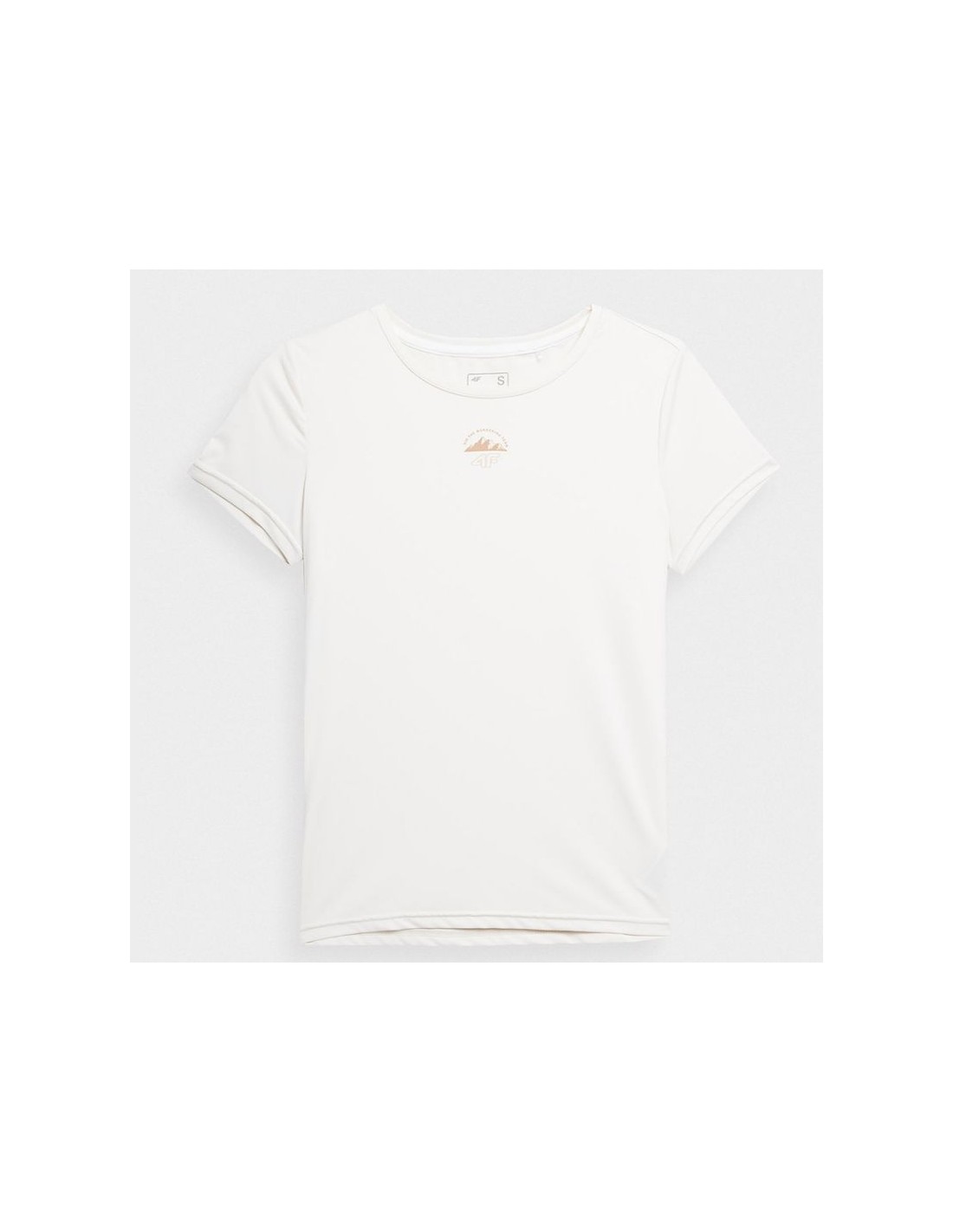 4F Γυναικείο Αθλητικό T-shirt Λευκό 4FSS23TFTSF193-11S