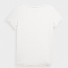 4F Γυναικείο Αθλητικό T-shirt Λευκό 4FSS23TFTSF193-11S