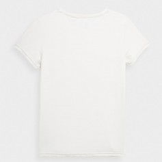 4F Γυναικείο Αθλητικό T-shirt Λευκό 4FSS23TFTSF193-11S