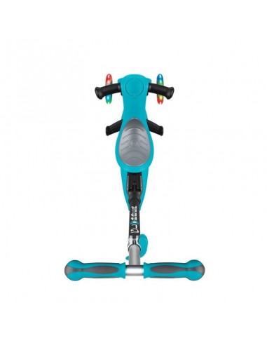 Globber Παιδικό Πατίνι Go-Up Deluxe Lights Τρίτροχο με Κάθισμα Μπλε 646-105