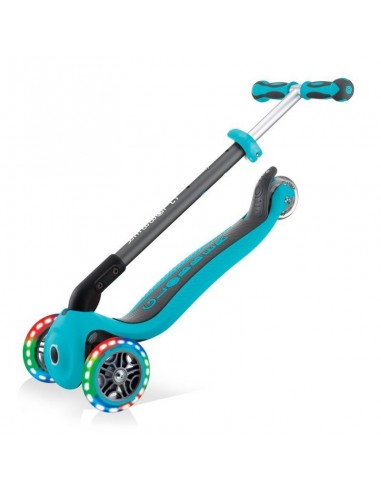 Globber Παιδικό Πατίνι Go-Up Deluxe Lights Τρίτροχο με Κάθισμα Μπλε 646-105