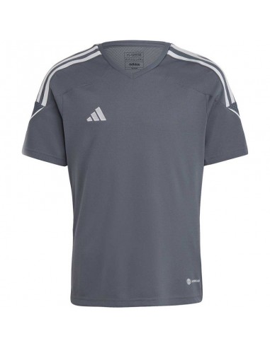 Adidas Παιδικό T-shirt Γκρι IC7484