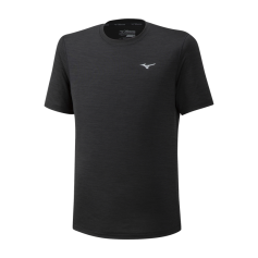 Mizuno Impulse Core Ανδρικό Αθλητικό T-shirt Κοντομάνικο Μαύρο J2GA751909