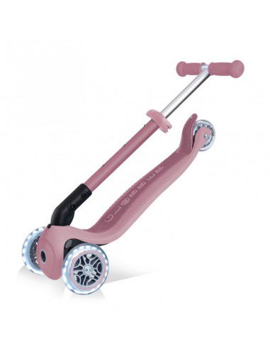 3wheel scooter Globber Foldable Lights ECOlogic Berry 692510