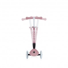 Globber Παιδικό Πατίνι Αναδιπλούμενο Foldable Lights Ecologic Τρίτροχο για 2+ Ετών Λιλά 692-510