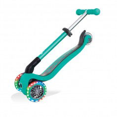 3wheel scooter Globber Foldable Lights Emerald Green Jr 437107